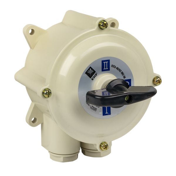 Пакетный переключатель ПП 3-40/Н2 М2 пл. IP56