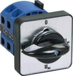 Переключатель кулачковый ПКП10-44/O 10А "Uc-O-Ua-Ub" 4Р/400В IEK BCS14-010-4