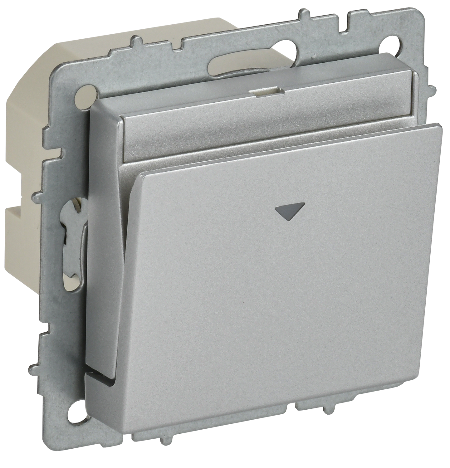 BRITE Выключатель карточный 30А ВС10-1-8-БрА алюминий IEK BR-V11-0-10-K47