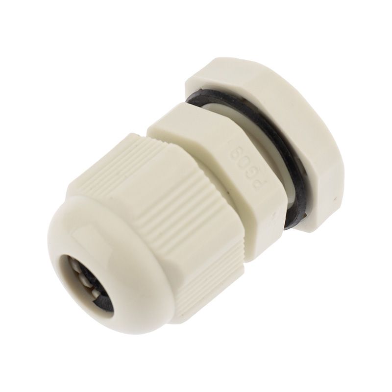 Кабельный ввод PG-9 (4-8 мм) серый (в упак. 3шт) 07-8009-03