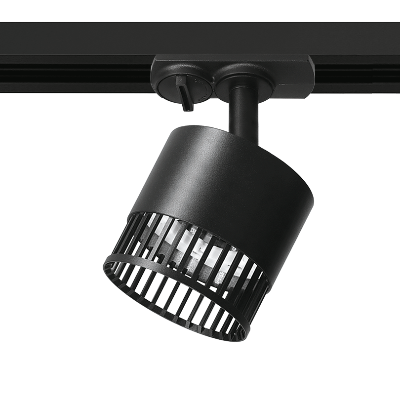 Трековый светильник WOLTA WTL-GX53/19B PORTA под лампу GX53 Черный D85x140 WTL-GX53/19B