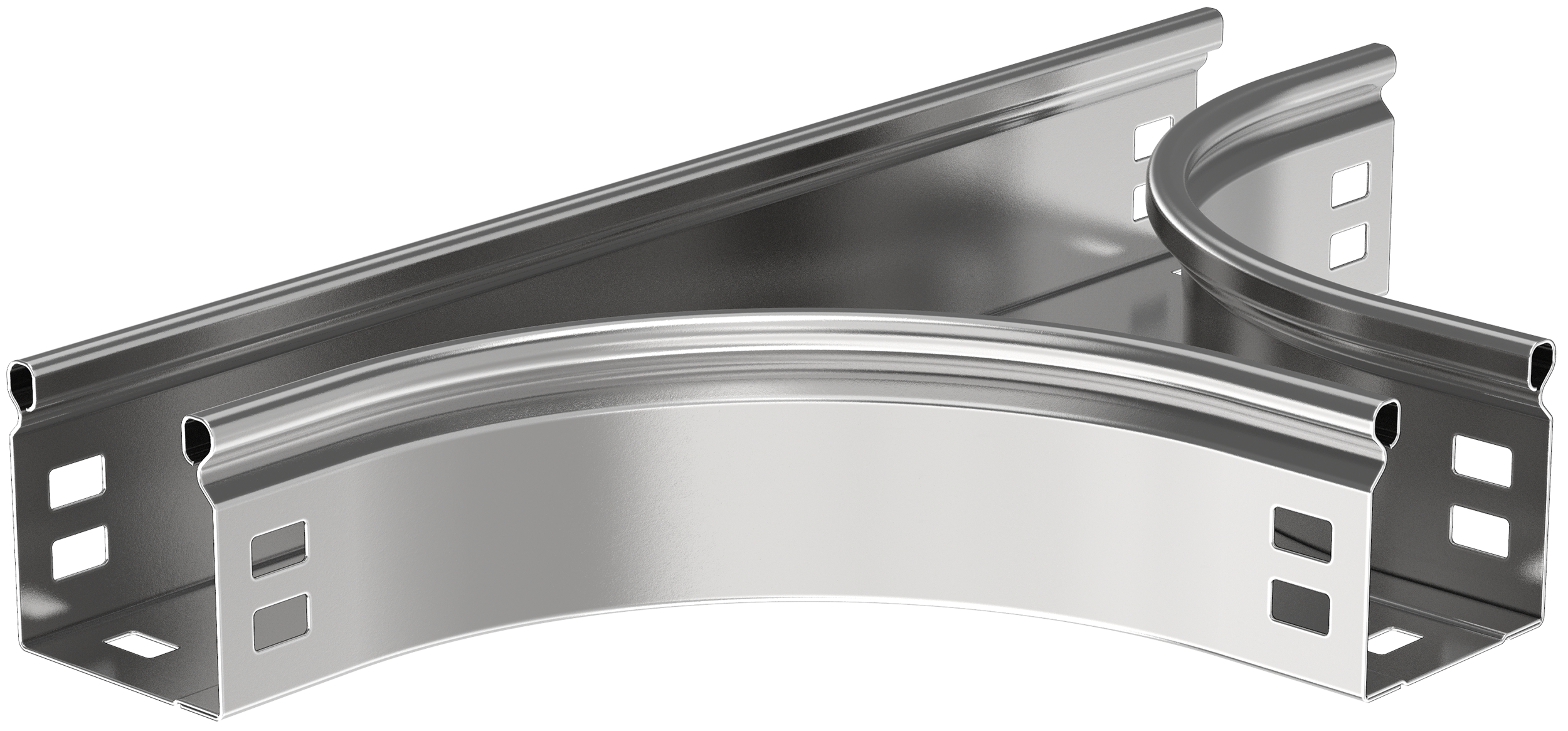 ESCA Разветвитель Т-образный плавный тип Г01 50х50мм IEK CRT01-0-050-050