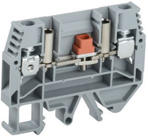 Клемма винтовая КВИ-6-И измерительная 6мм2 серая IEK YZN30-006S-K03