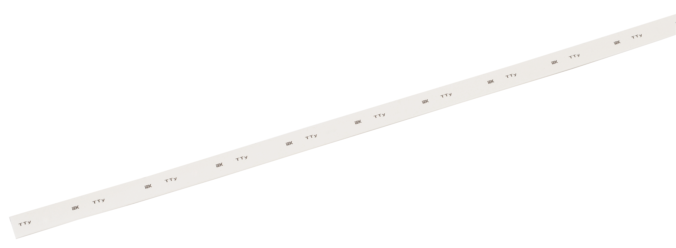 Трубка термоусадочная ТТУ нг-LS 12/6 белая (1м) IEK UDRS-D12-1-K01