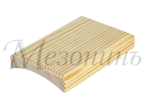 Накладка "Классика" на оцилиндрованное бревно D200мм., 130х90х20мм., ТМ "МезонинЪ" GE70772-00 GE70772-00