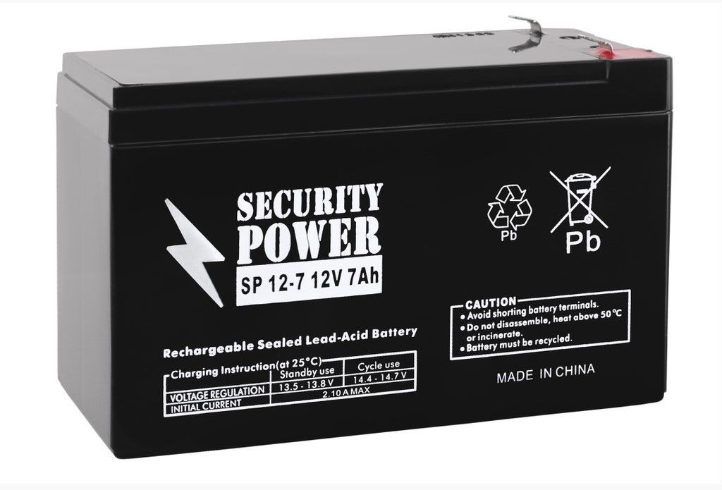 Аккумуляторная батарея Security Power SP 12-7 12V/7Ah