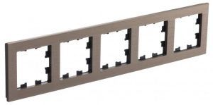 Рамка 5-м AtlasDesign Nature металл ЛАТУНЬ SE ATN312205