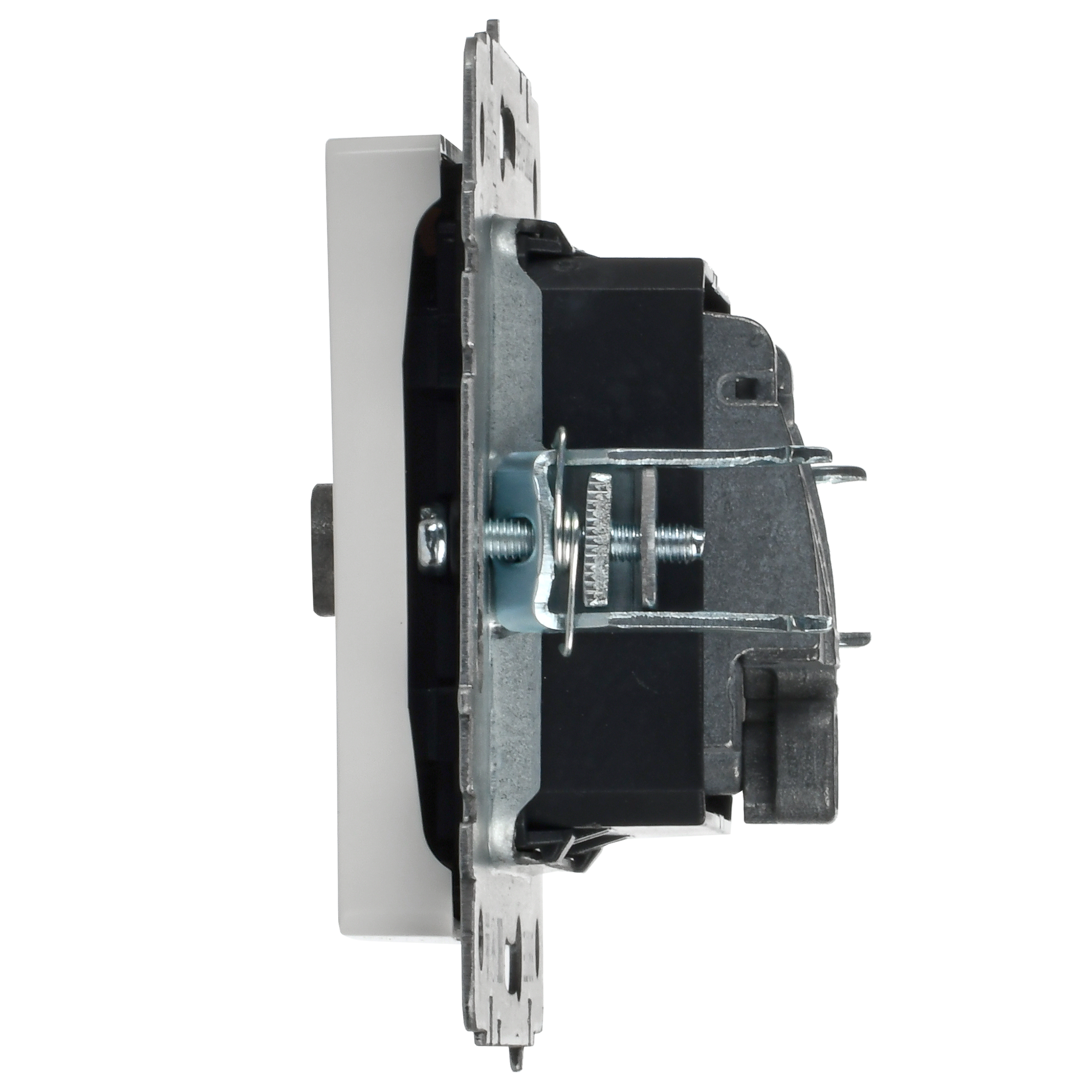 BRITE Розетка двойная TV+SAT РТВ/РСп12-БрБ белый IEK - Фото 2