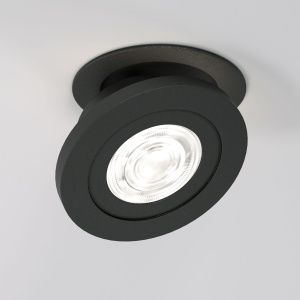 Встраиваемый светодиодный светильник 6W 4000K чёрный 25084/LED Elektrostandard a063675