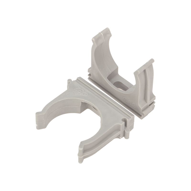 Крепеж-клипса для трубы ø32мм серая (10 шт/уп) REXANT 28-0132-4