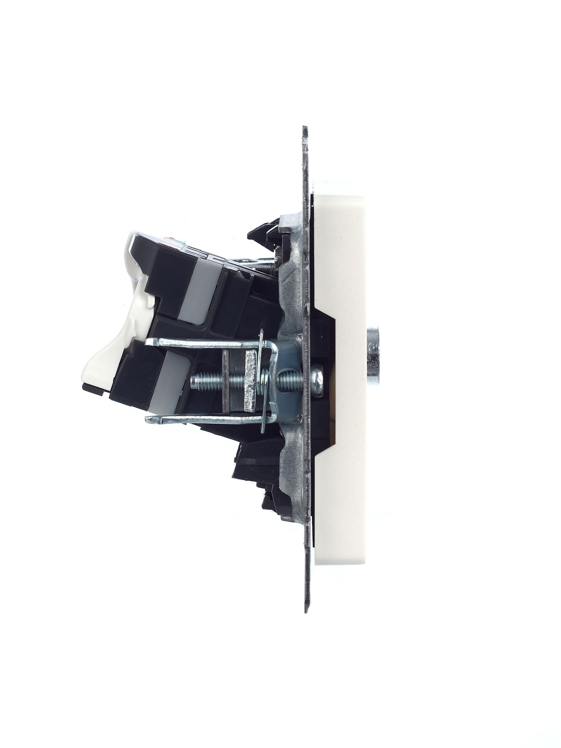 BRITE Розетка двойная TV+RJ45 кат.5E РТВ/РК12-БрЖ жемчуг IEK - Фото 6