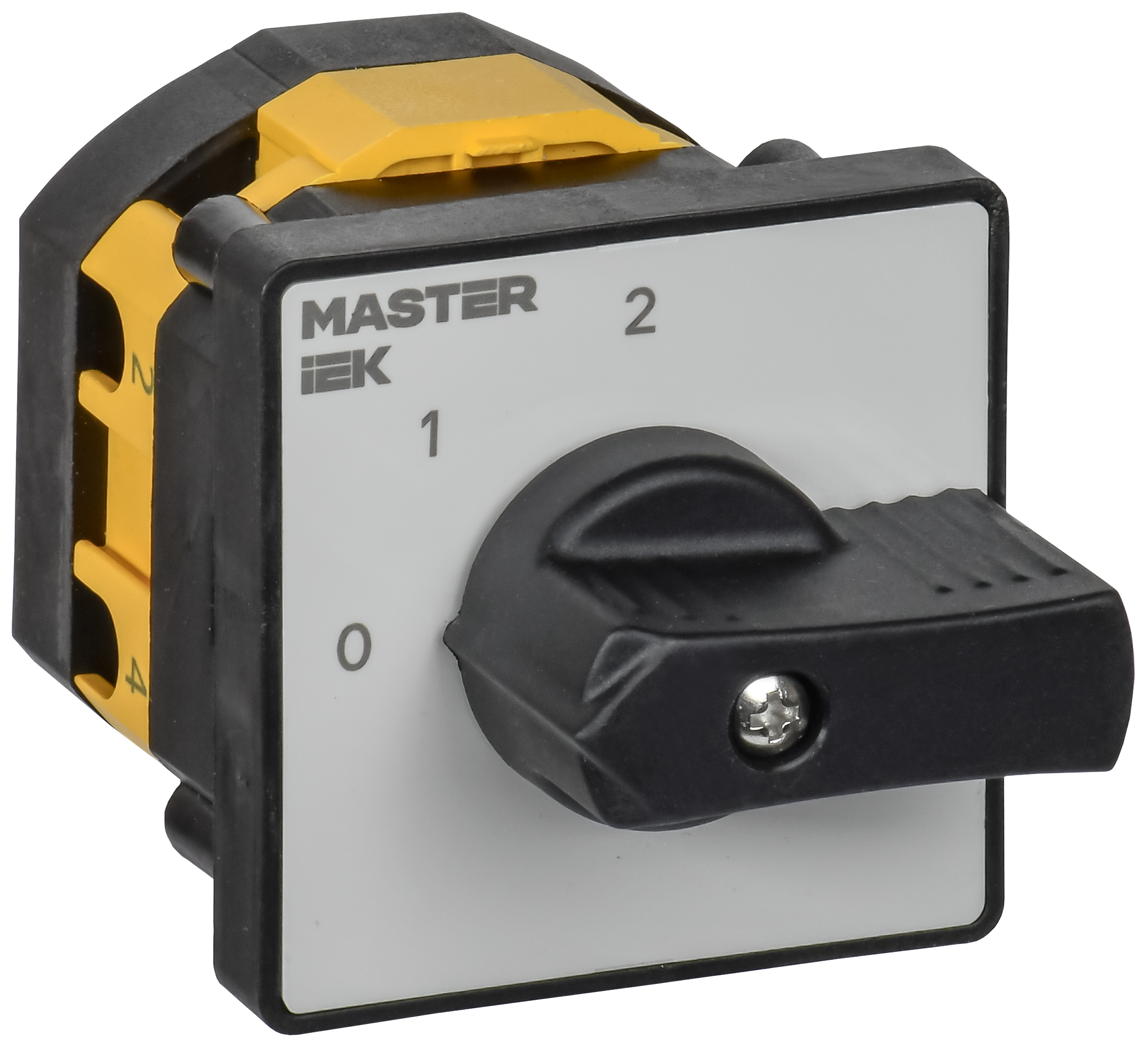 Переключатель кулачковый стандартная рукоятка 10А схема 107 IEK MI-CS10-010-107