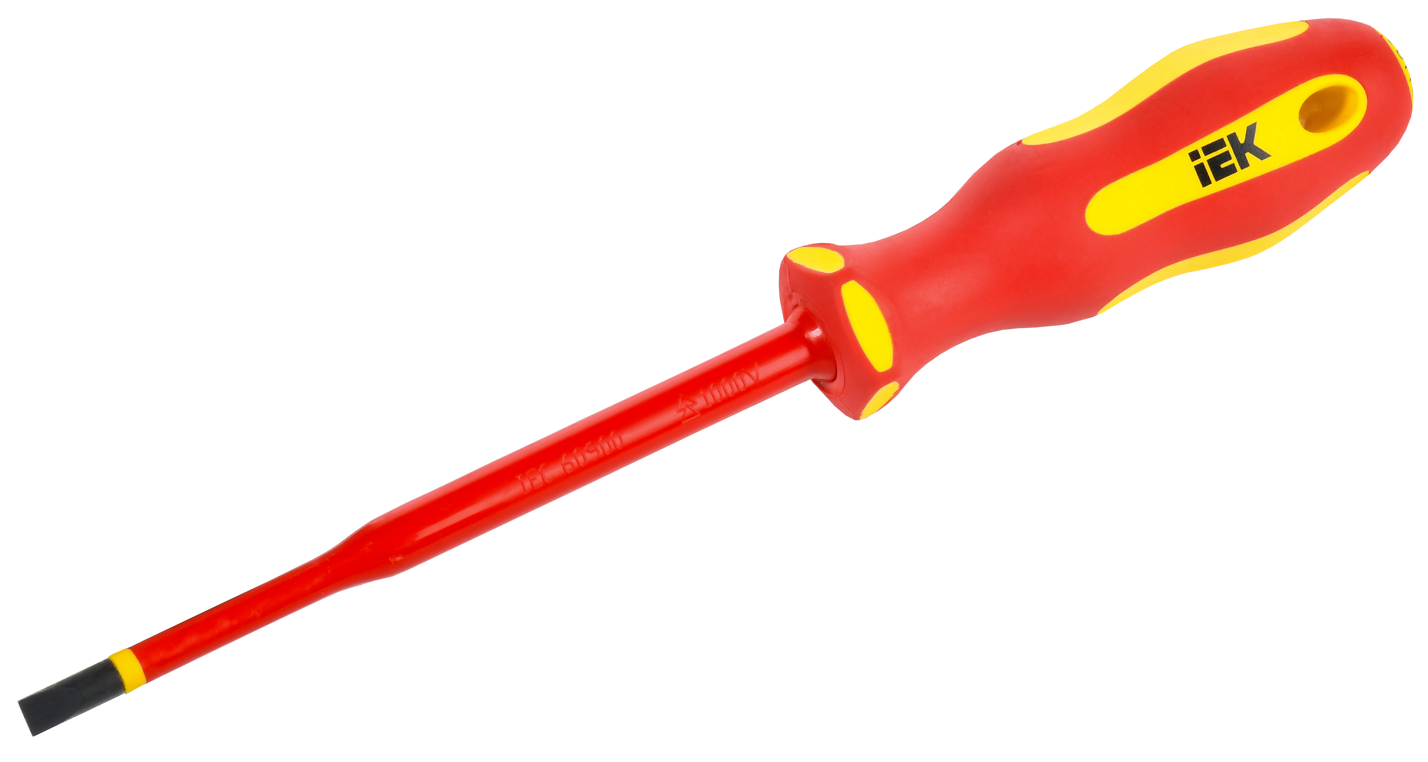 ARMA2L 5 Отвертка диэлектрическая SLIM SL5,5х125 Т2 IEK A2L5-SC31-T2-SL-55-125