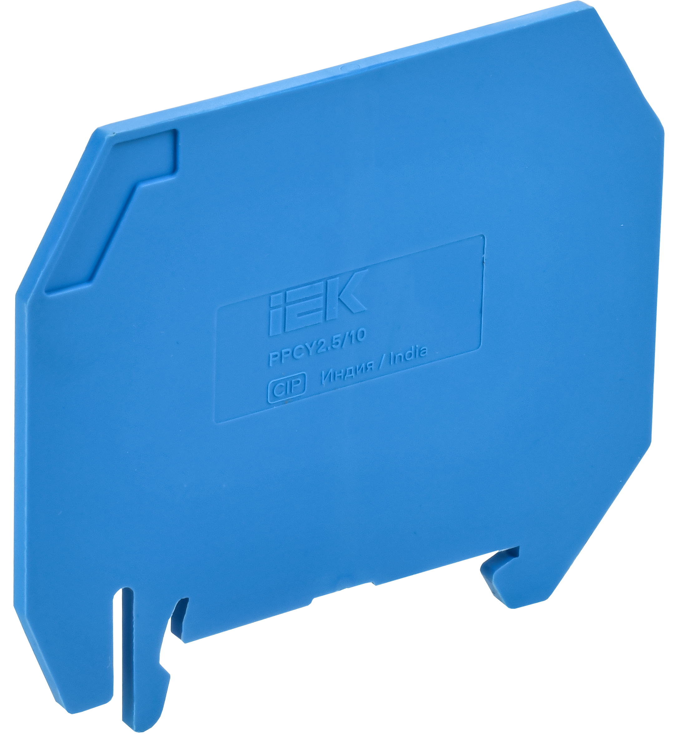 ARMAFIX Разделитель PPCY2.5/10BU для колодок клеммных CY2.5-CY10 синий IEK AF-CT30-00-K07-002-SP