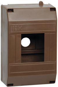 KREPTA 3 Корпус пластиковый КМПн 1/4 IP20 дуб IEK MKP31-N-04-30-135-D