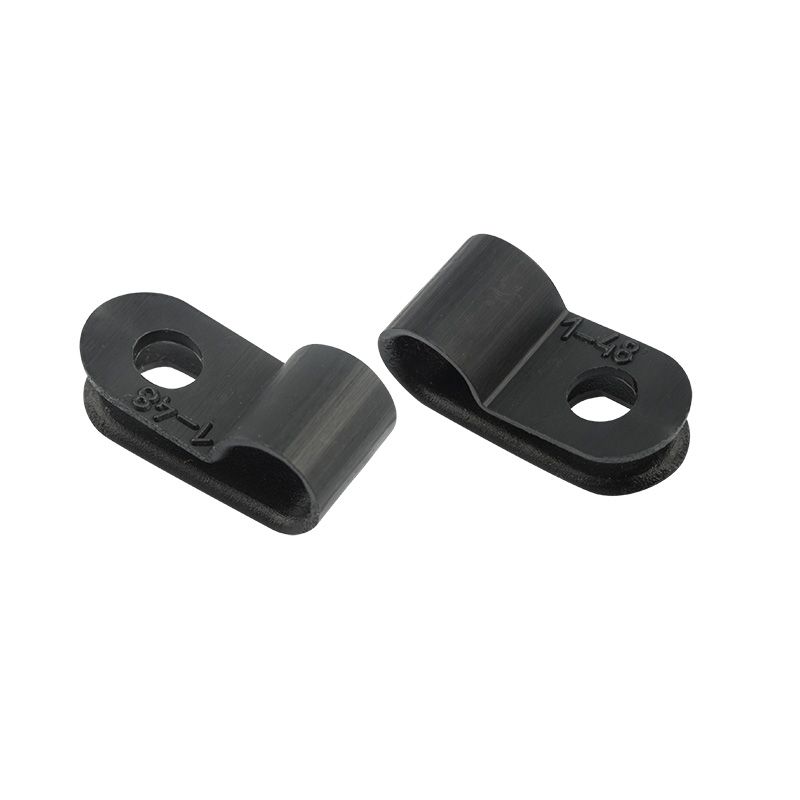 Скоба под винт 5мм, черная (50 шт/уп) REXANT 07-4405-1