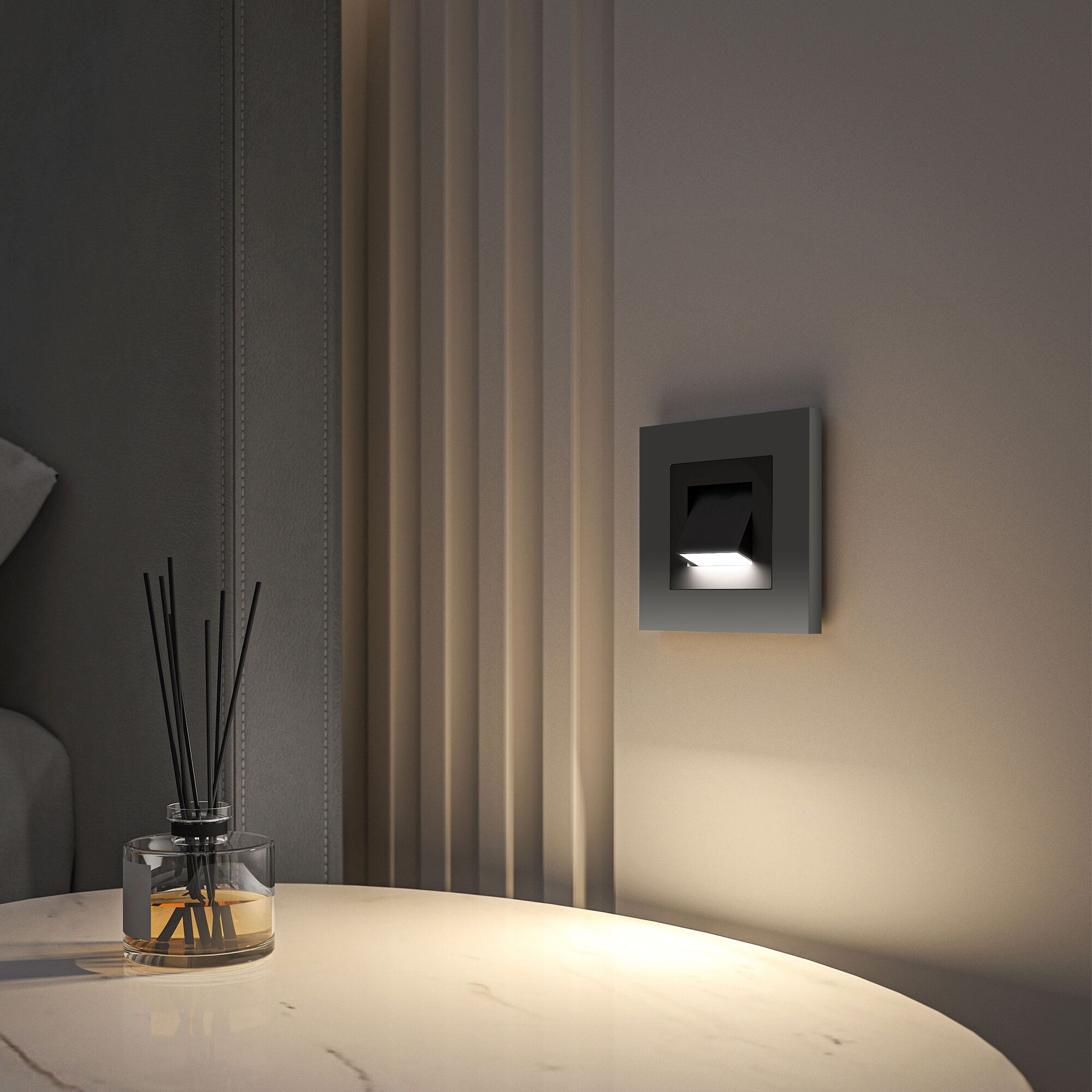 Рамка на 1 пост Slab (серебро матовый) Werkel - Фото 2