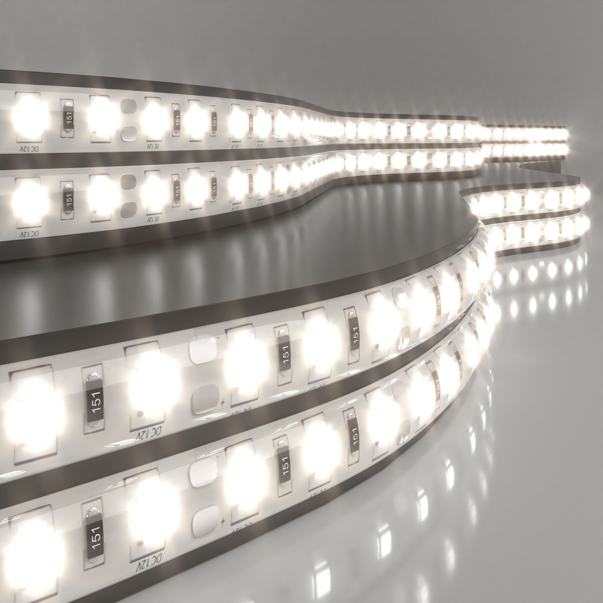 Лента светодиодная 12V 14,4W 60Led 5050 IP65 дневной белый, 5м Elektrostandard