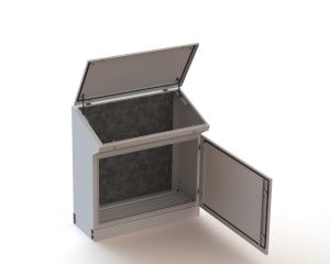 Пульт управления напольный TP10 IP55 (960х1000х400) mb-96-100-40