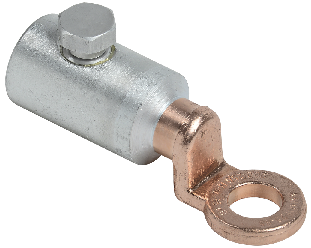 Медно-алюминиевый механический наконечник со срывными болтами АММН 25-95 IEK UZA-28-S25-S95-235