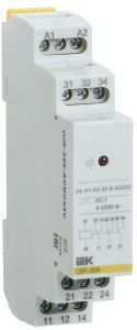 Реле промежуточное модульное OIR 3 контакта 8А 24В AC/DC IEK OIR-308-ACDC24V