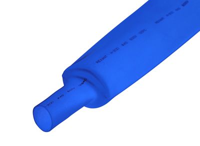 Трубка термоусаживаемая ТУТ нг 35,0/17,5мм, синяя, упаковка 10 шт. по 1м REXANT - Фото 2