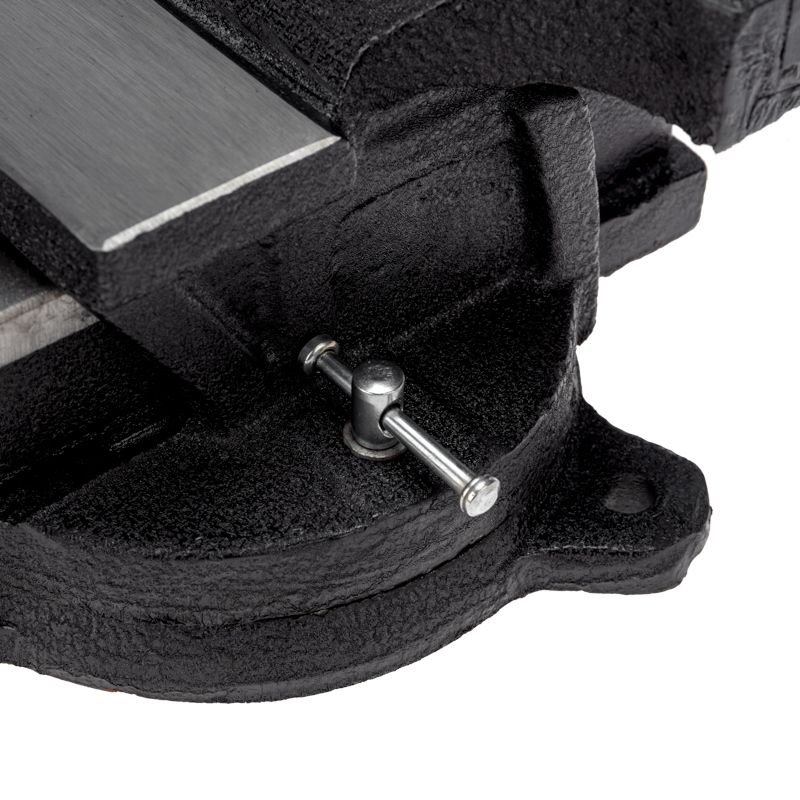 Тиски слесарные 200мм, поворотные, с наковальней KRANZ - Фото 5