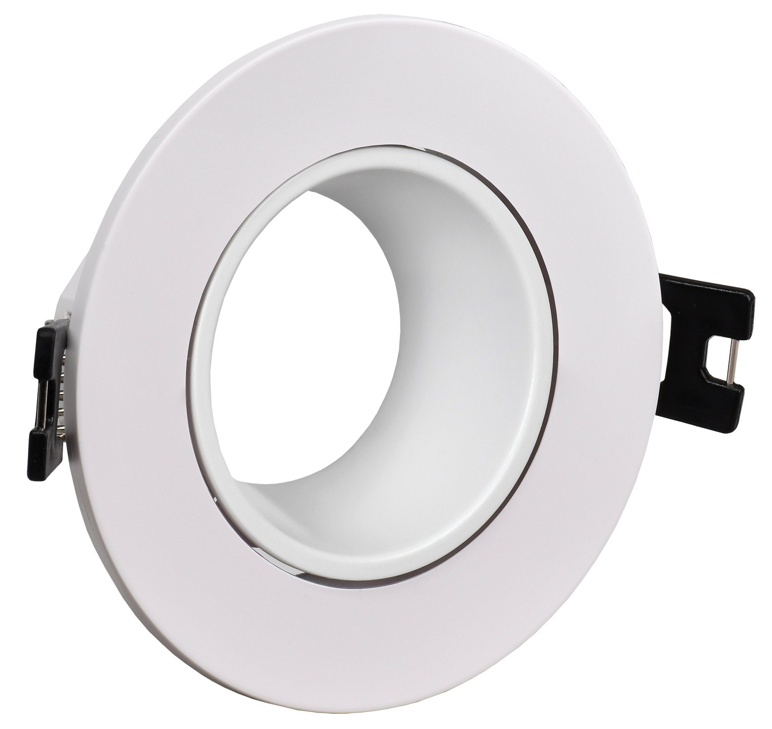 LIGHTING Светильник 4104 встраиваемый под лампу MR16 круг пластиковый белый IEK LT-UVB0-4104-GU05-1-K01