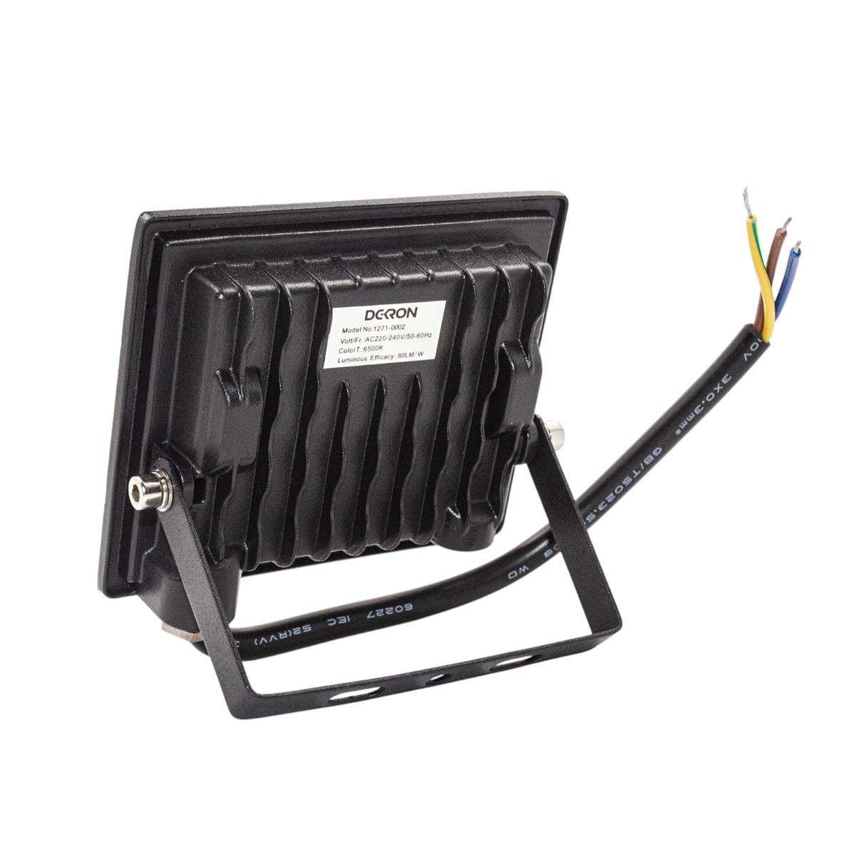 Прожектор светодиодный 20Вт, 1600лм, 6500K, черный,IP65 - Фото 11