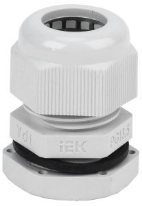 Сальник PG 13,5 диаметр проводника 7-11мм IP54 IEK YSA20-12-13-54-K41