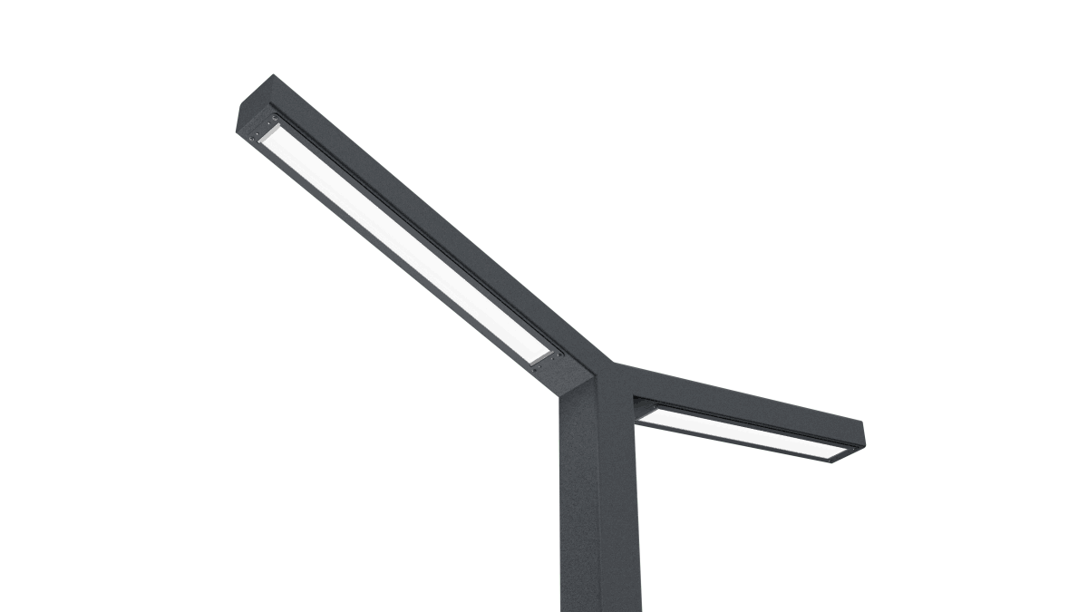 Светильник L-park STICK dp/30+60/Ш9/750/01/P1-F2/220AC IP65 YO LEDEL PS90-1615-1115-1739