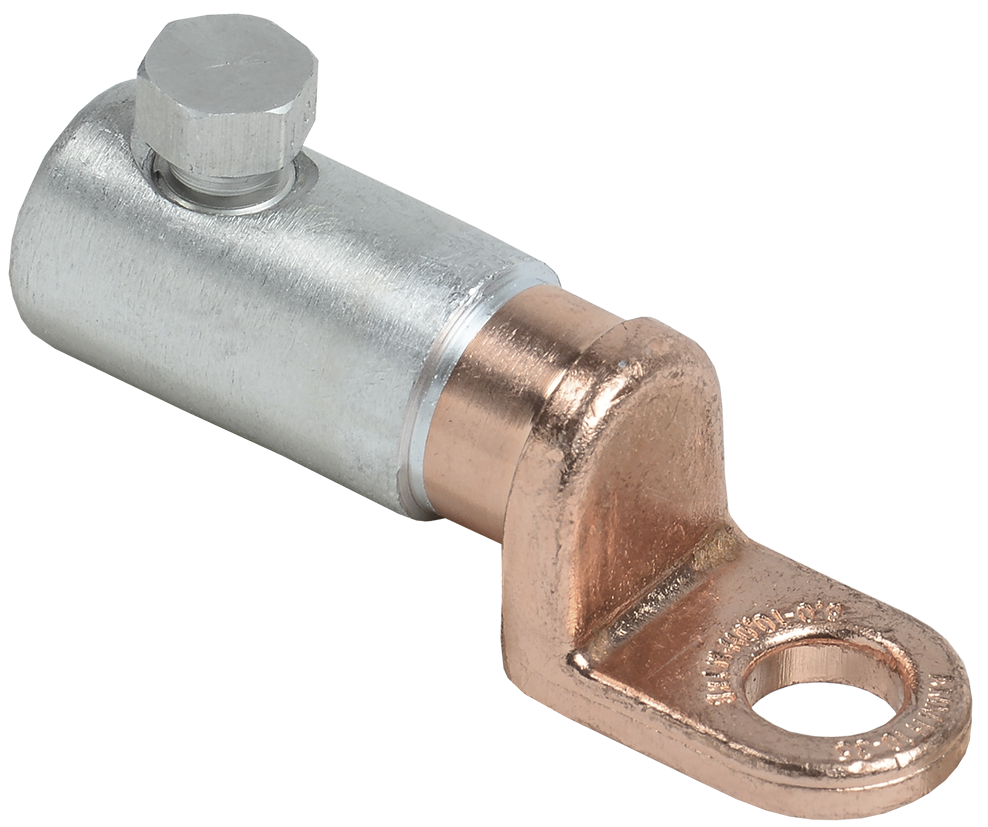 Медно-алюминиевый механический наконечник со срывными болтами АММН 10-35 до 1кВ IEK UZA-28-S10-S35-21