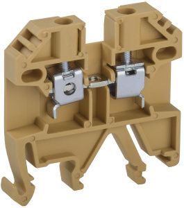 Клемма винтовая КВИ-2,5мм2 желтая IEK YZN30-002-K05