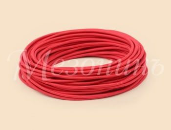Провод круглый ПВХ 2х0,75, цвет - красный, (бухта 25м) ТМ "МЕЗОНИНЪ" GE70160-06