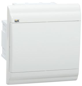 PRIME Корпус пластиковый ЩРВ-П-6 модулей встраиваемый белый/белая дверь IP41 IEK MKP82-V-06-WD-41-20