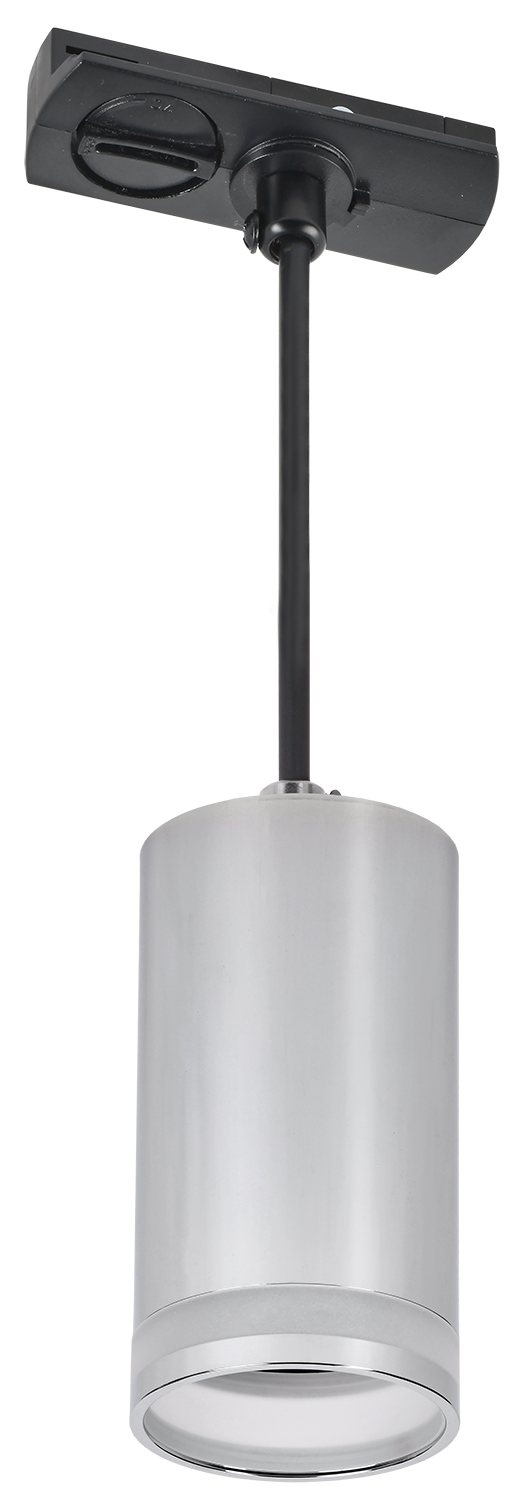 LIGHTING Светильник 4117 декоративный трековый подвесной под лампу GU10 хром IEK LT-UCB0-4117-GU10-1-K23
