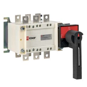 Рубильник-переключатель 160A 3P c рукояткой управления для прямой установки PowerSwitch EKF pscs-160-3