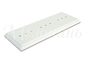 Подложка трехместная "Престиж", цвет - белый, ТМ "МезонинЪ" GE70718-01 GE70718-01