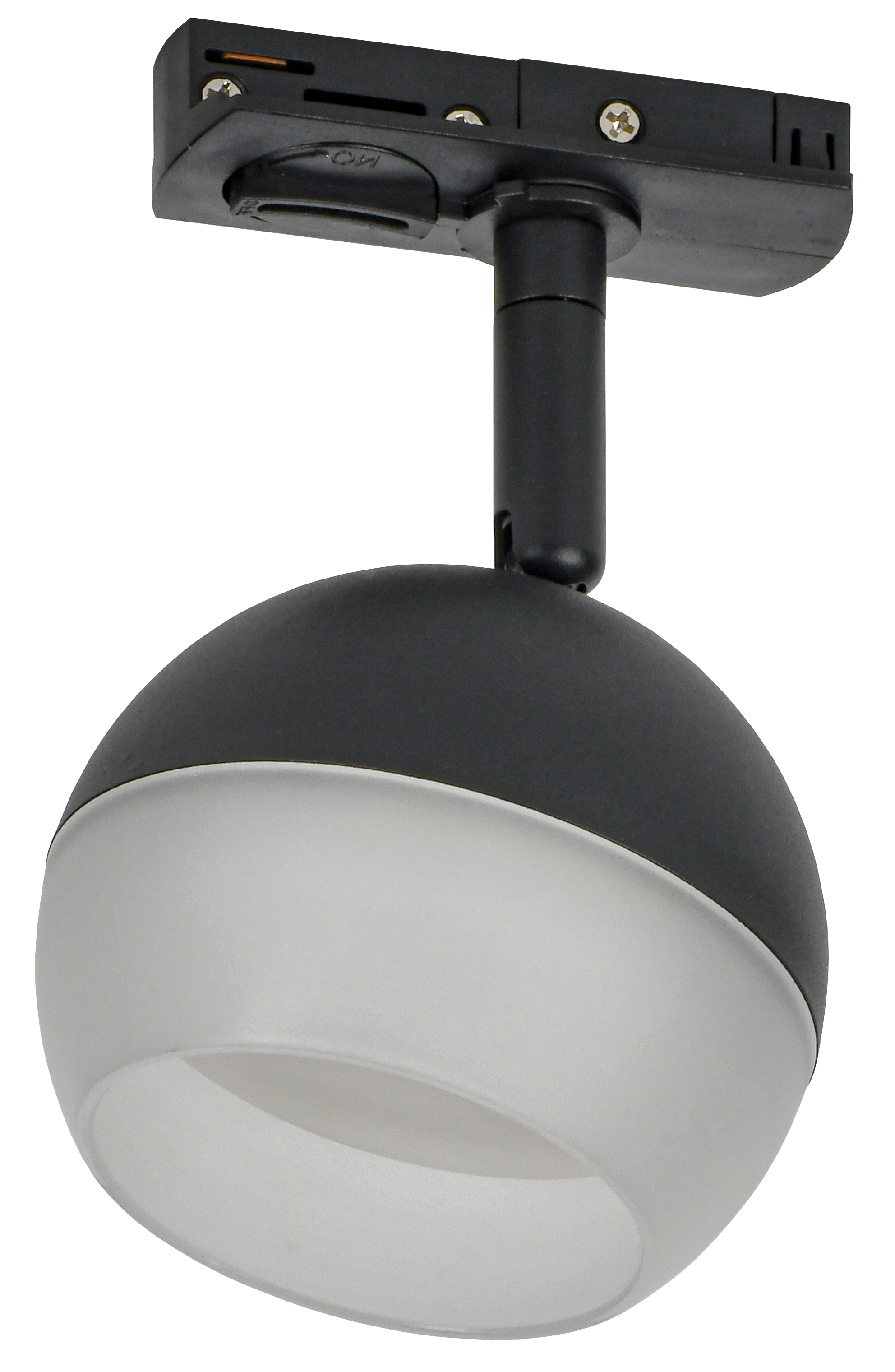 LIGHTING Светильник 4118 декоративный трековый поворотный под лампу GX53 черный IEK LT-USB0-4118-GX53-1-K02