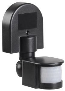 Датчик движения ДД-008 1100Вт 180град 12м IP44 черный IEK LDD10-008-1100-002