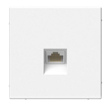 Розетка компьютерная ArtGallery RJ45 кат.6A механизм лотос SE GAL001386