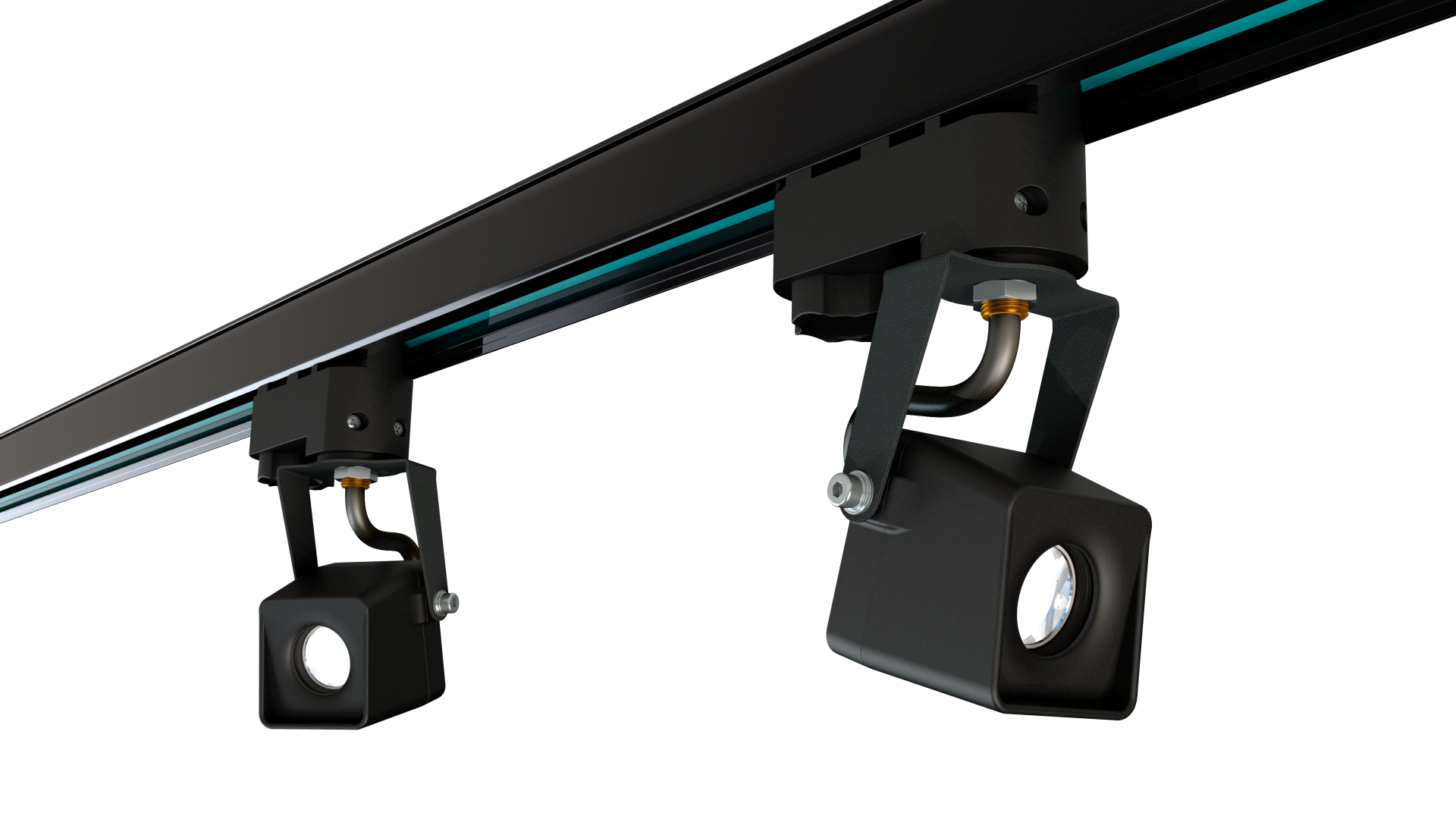 Светильник L-mouse 3/Spot/Г10х60/830/01/SH/230AC IP20 RAL9005 (черный) LEDEL MS3-2132-129-1215