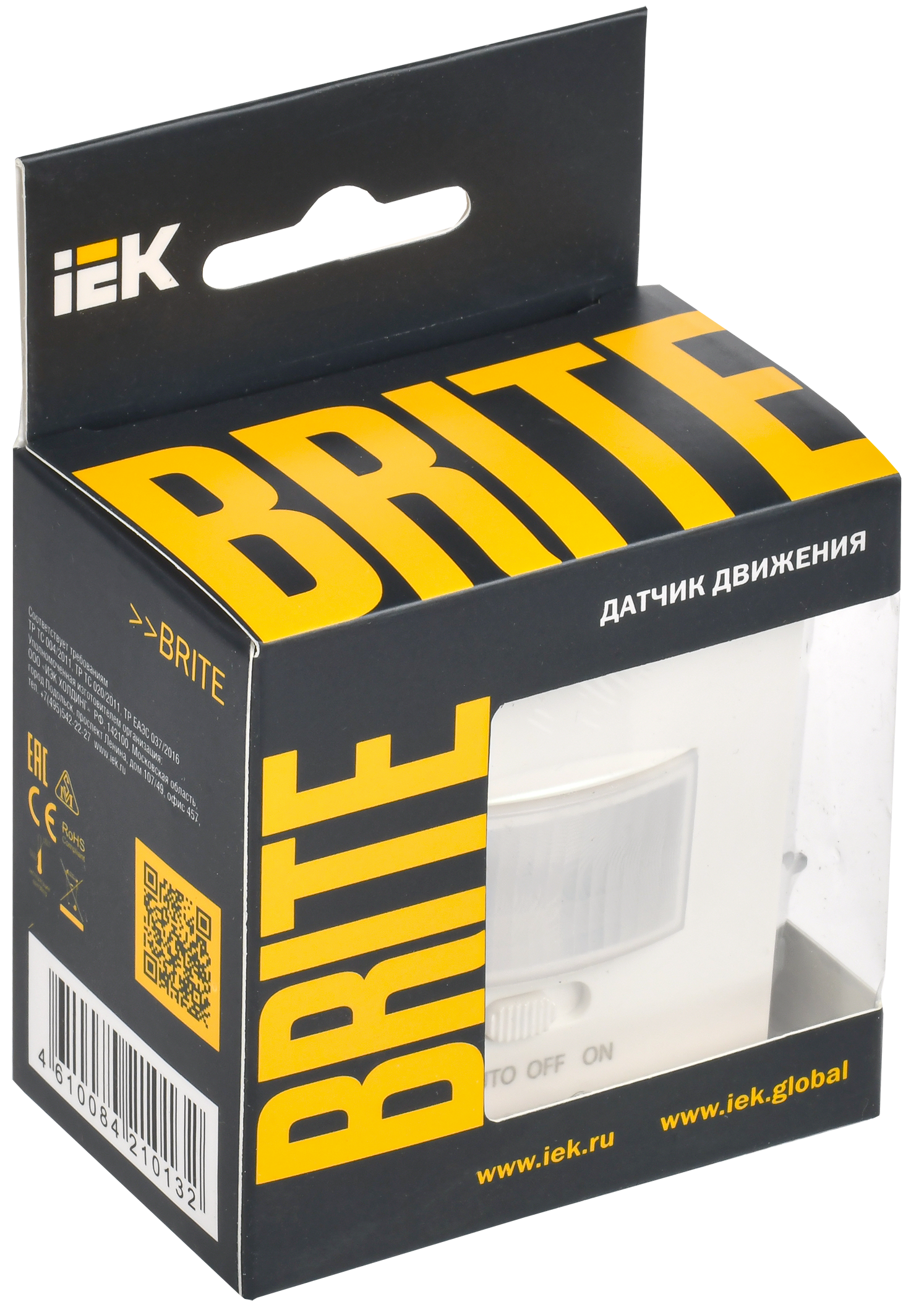 BRITE Датчик движения ДС10-1-БрЖ жемчуг IEK - Фото 2