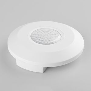 Датчик движения инфракрасный 6m 2,2-4m 2000W IP20 360° SNS-M-11 белый Elektrostandard a041243