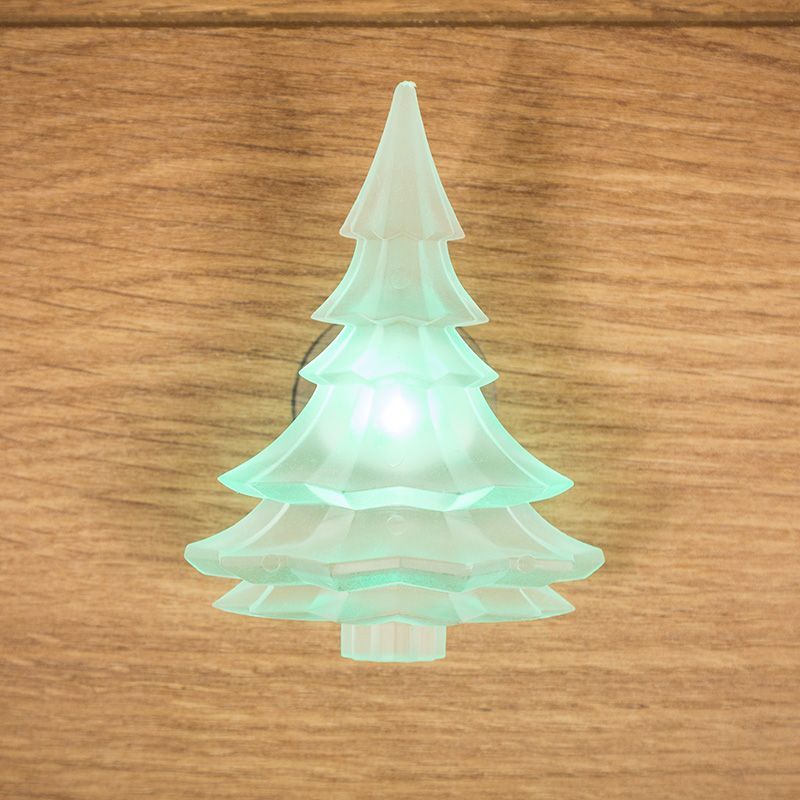 Елочка RGB на присоске 10x7x3 см 501-034