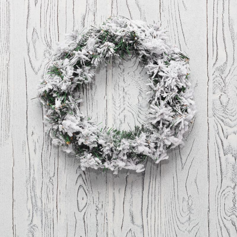 Заснеженный еловый венок NEON-NIGHT Ø 30 см, ПВХ 307-146