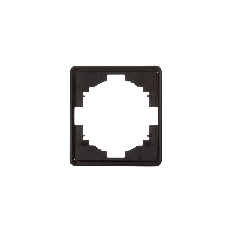 Рамка ROUND 1-постовая оникс KRANZ KR-78-0751-3