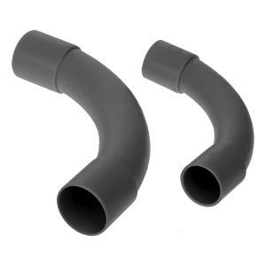 Соединитель угловой черный d25 мм (5шт/200шт уп/кор) Промрукав PR13.0171