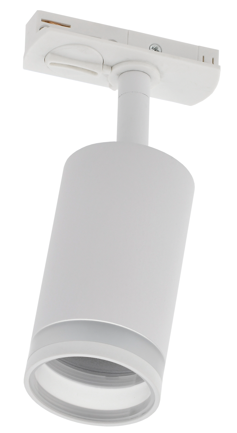 LIGHTING Светильник 4116 декоративный трековый поворотный под лампу GU10 белый IEK LT-USB0-4116-GU10-1-K01