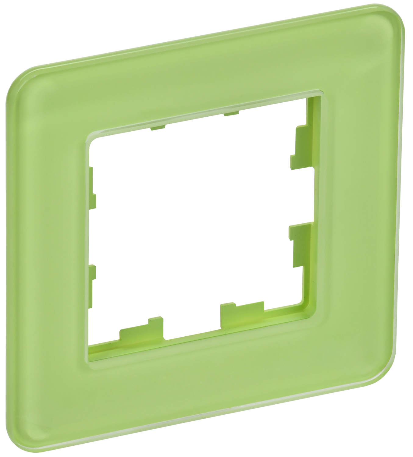 BRITE Рамка 1-местная РУ-1-2-Бр стекло эко грин RE IEK